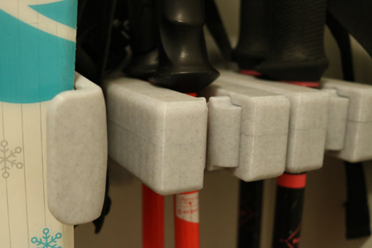 Modular Ski Pole Holder