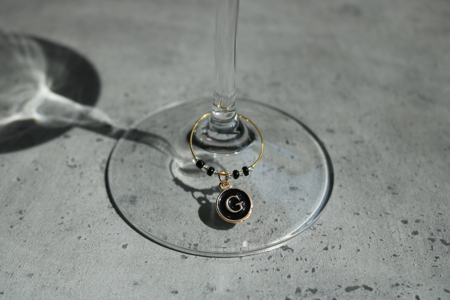 Wine Charm Rings