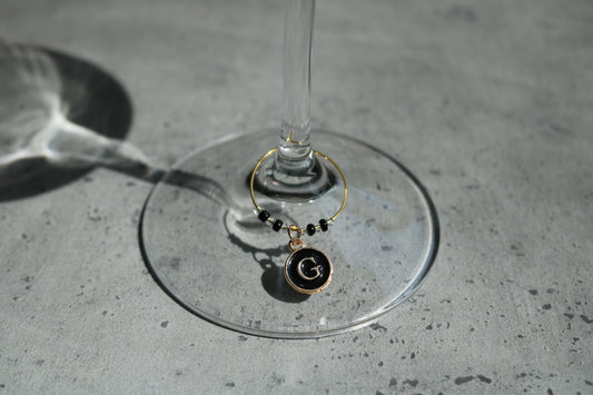 Wine Charm Rings