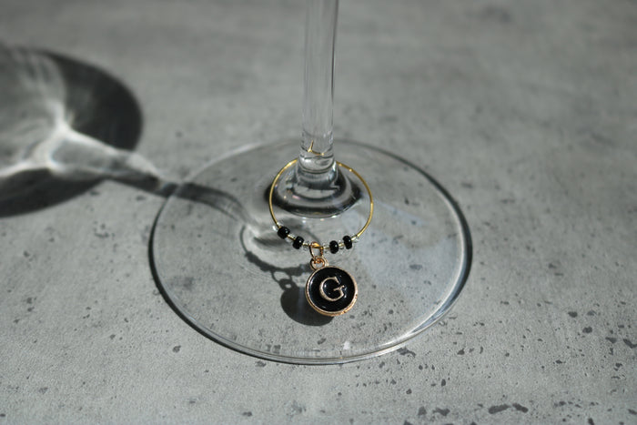 Wine Charm Rings