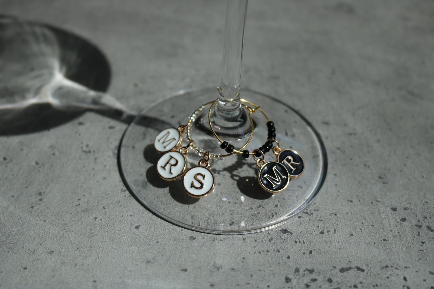 Wine Charm Rings